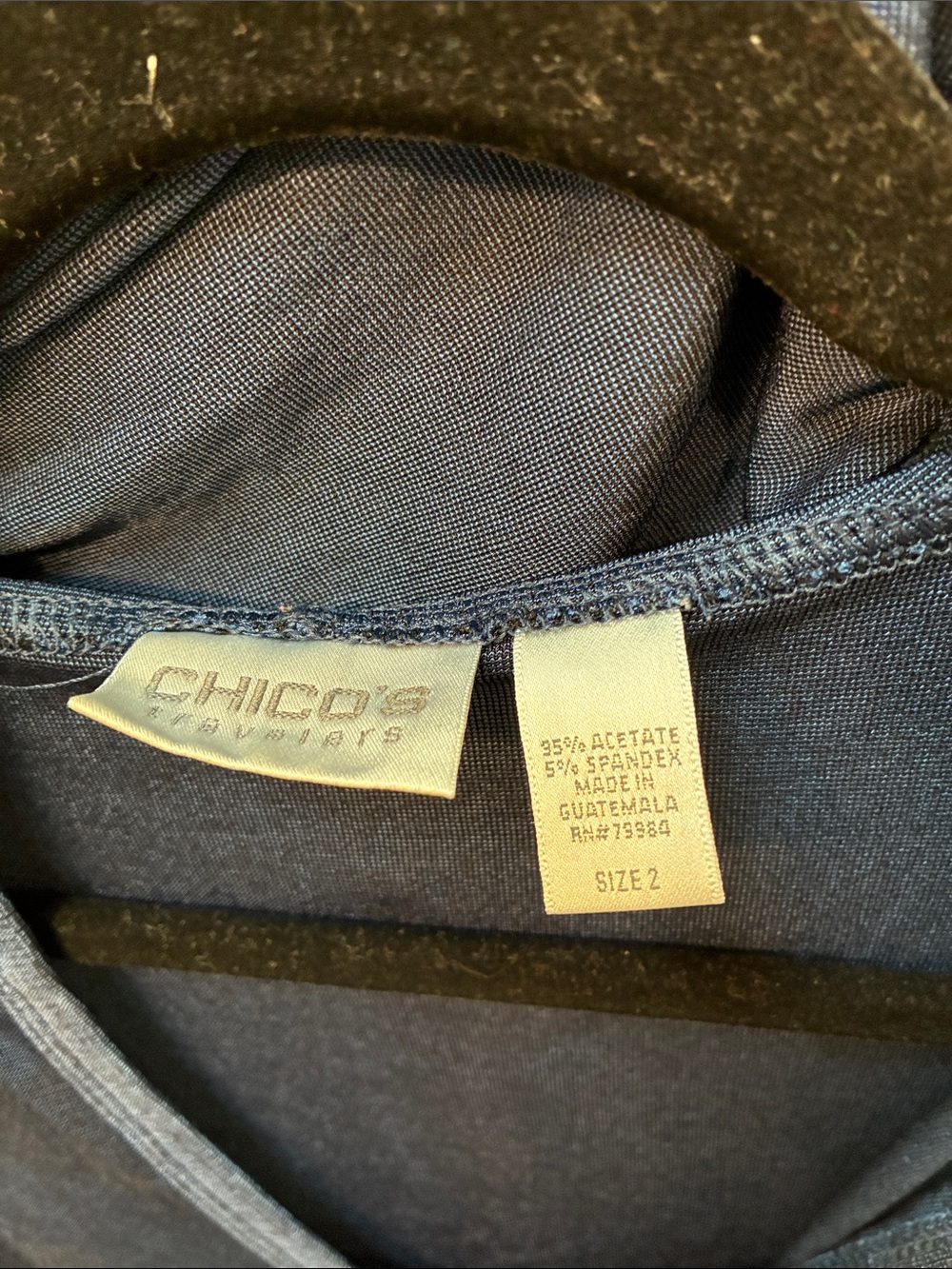 Chico’s Travelers Hooded Top - Picture 4 of 4